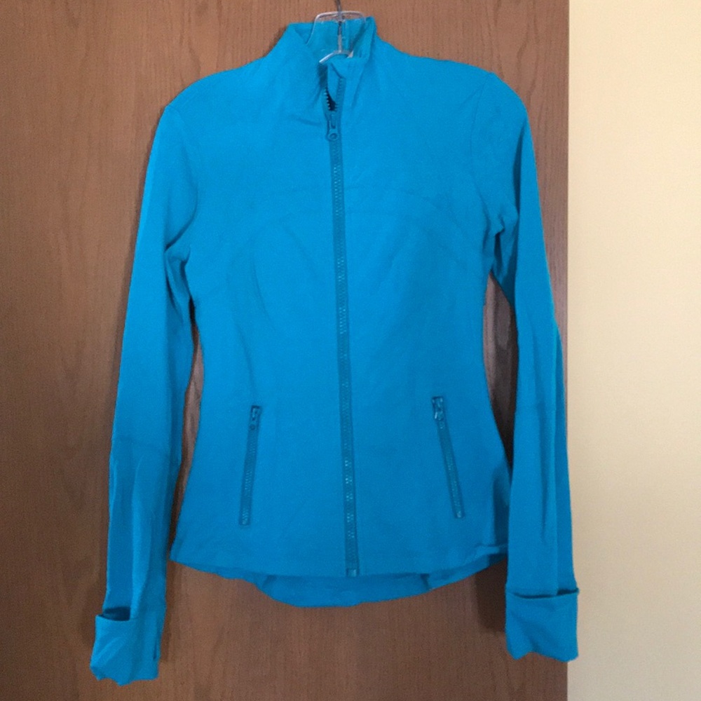 Lululemon stretchy zip workout jacket